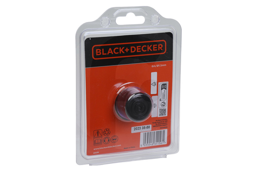 Black & Decker Tagliabordi Tagliaerba a bobina Black & Decker A6226 A6226-XJ