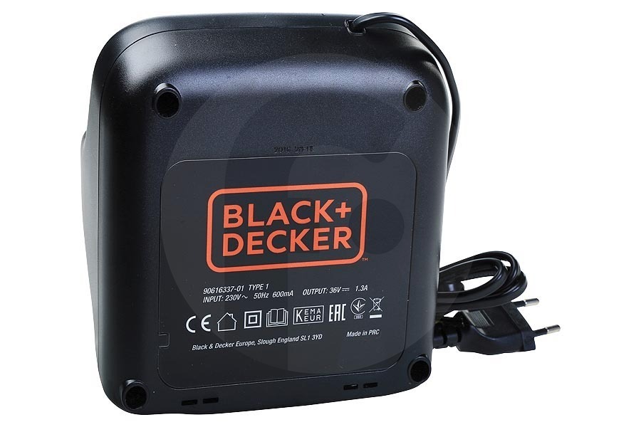 Black & Decker Motosega Black & Decker Caricatore batteria per Utensili elettrici 90616337-01