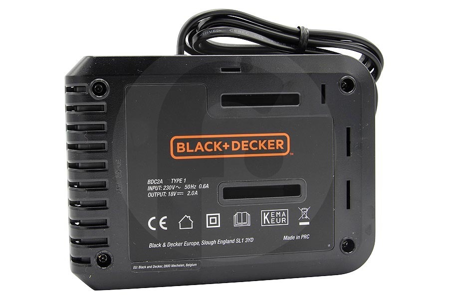 Black & Decker Tagliasiepi Black & Decker caricabatterie 18V-230V per vari dispositivi 90642266