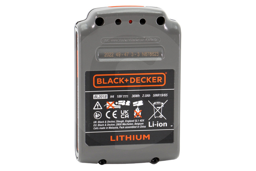 Black & Decker Soffiatore Black & Decker batteria al litio 18 V per vari dispositivi N879820