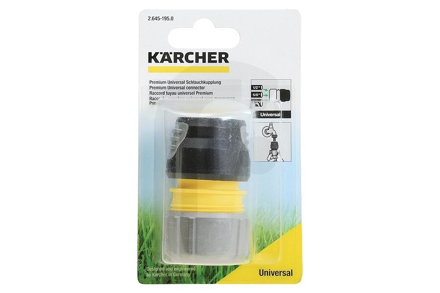Karcher  Kärcher Premium Universal Schlauchkupplung für Gartenpflege 2.645-195.0