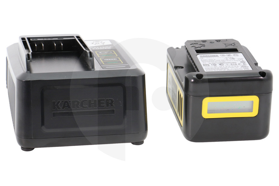 Karcher Kettensäge Kärcher Akku-Starterkit komplett inkl. 18 V / 5,0 Ah Akku 24450630, 2.445-063.0