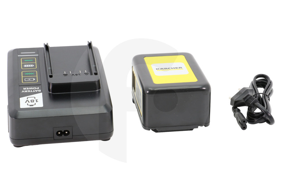Karcher Kettensäge Kärcher Akku-Starterkit komplett inkl. 18 V / 5,0 Ah Akku 24450630, 2.445-063.0