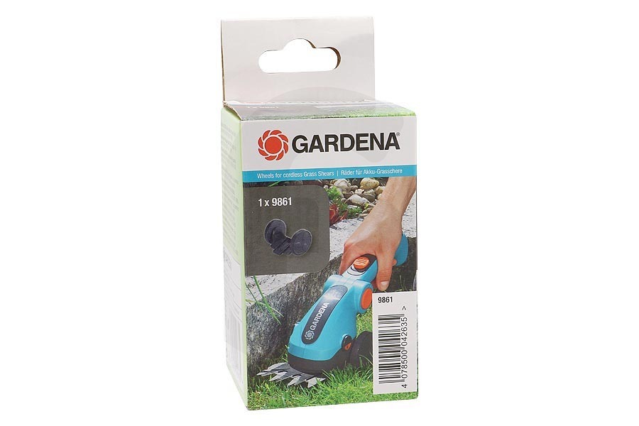 Gardena Sfoltirami Gardena ruote nere per forbici tagliaerba a batteria 9861-20