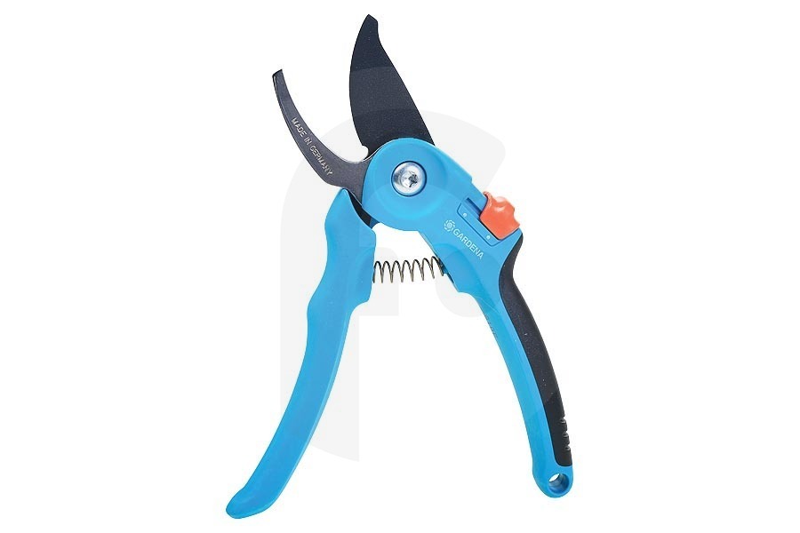 Gardena 4066407022331 Classic tijeras azul 8854-20 apto para entre otros Flores, maderas jóvenes y brotes frescos.