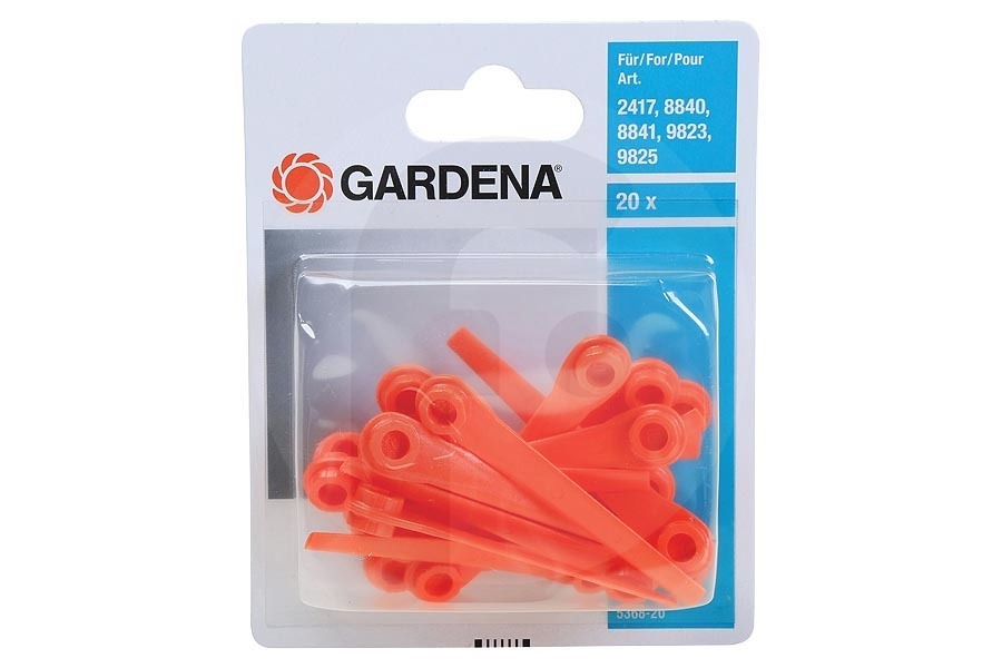 Gardena Tagliabordi Gardena lame in plastica set da 20 pz. tagliabordi 5368-20