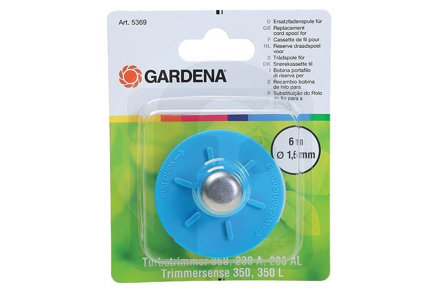 Gardena Tagliabordi Gardena bobina e filo (filo del decespugliatore) decespugliatore 5369-20
