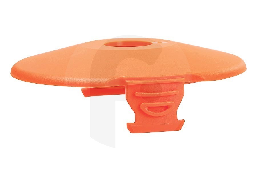 Gardena Tagliabordi Gardena rivestimento coperchio bobina filo (copri bobina, testa della bobina) arancione decespugliatore 88470060014, 5244424-01