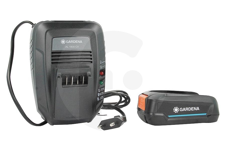 Gardena  Gardena starter kit batteria P4A QC+1x2,5Ah Power for All 14906-20