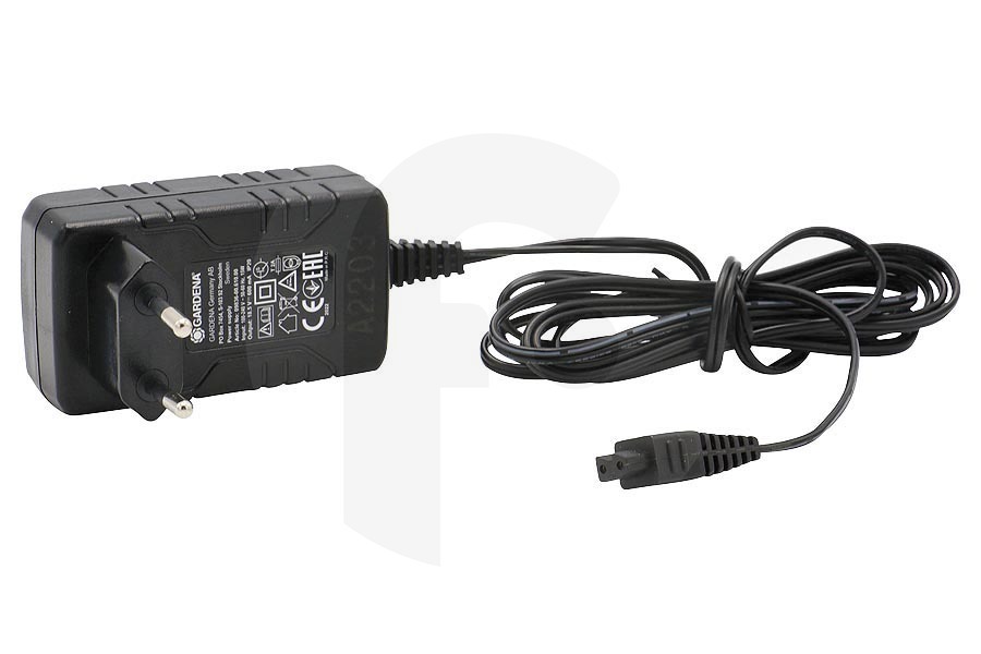 Gardena Cortasetos Gardena cargador (adaptador, transformador con enchufe, cable) 100-240V cortasetos 09836-00.610.00, 98360061000 apto para entre otros EasyCut Li-14/40, SmallCut Li14/23R