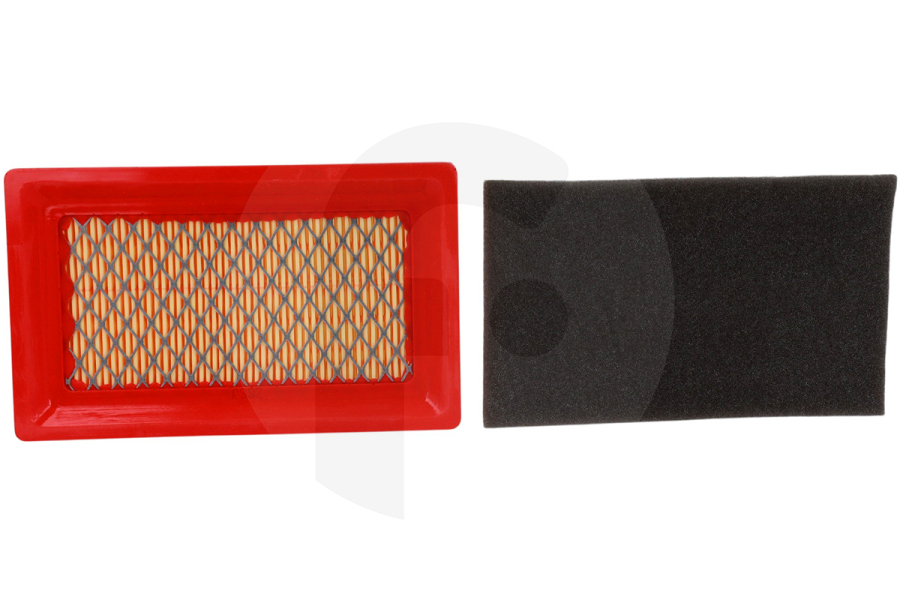 MTD Cortacésped Filtro de aire con prefiltro para cortacésped 751-10298 apto para entre otros 752Z1P61EH, 752Z1P61FI