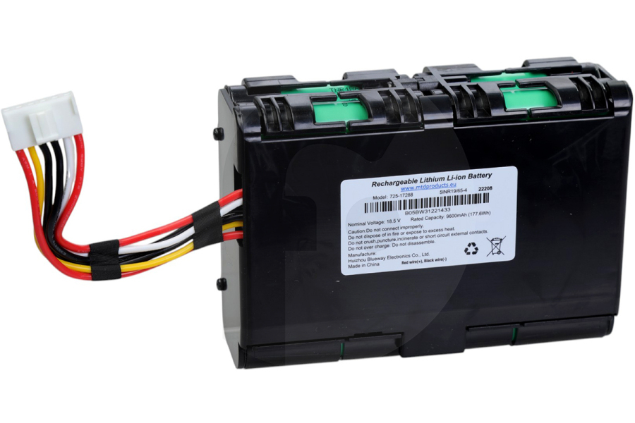Cub Cadet Robomow Cortacésped Batería recargable de litio Li-ion 9,6Ah para robot cortacésped 753-11261 apto para entre otros RK4000 Pro, Cub Cadet XR5 4000