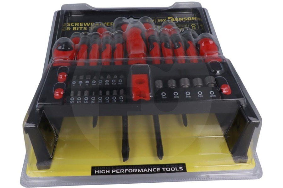 Benson  Benson Schraubendreher- und Bit-Set Werkzeug 015233