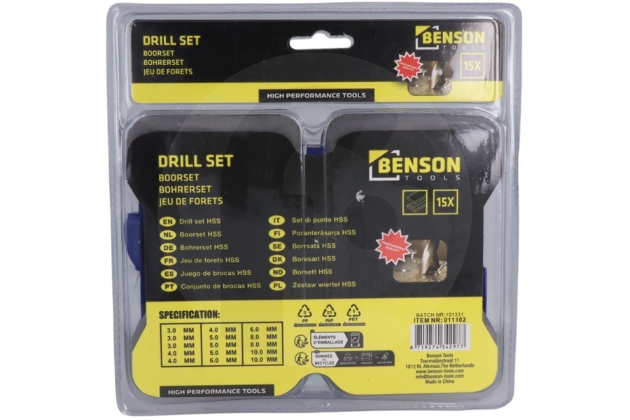 Benson  Benson foret pierre set perceuse 011102