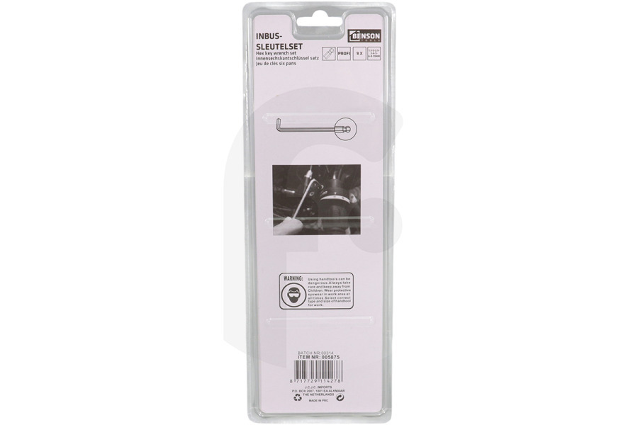 Benson  Benson llave Allen 005875
