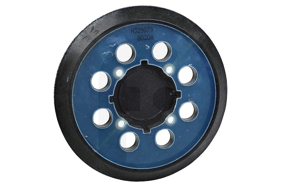 Black & Decker Levigatrice rotoorbitale DeWALT base di levigatura (suola) ø122mm per levigatrice rotorbitale N329079 adatto a tra cui DCW210, DWE6423