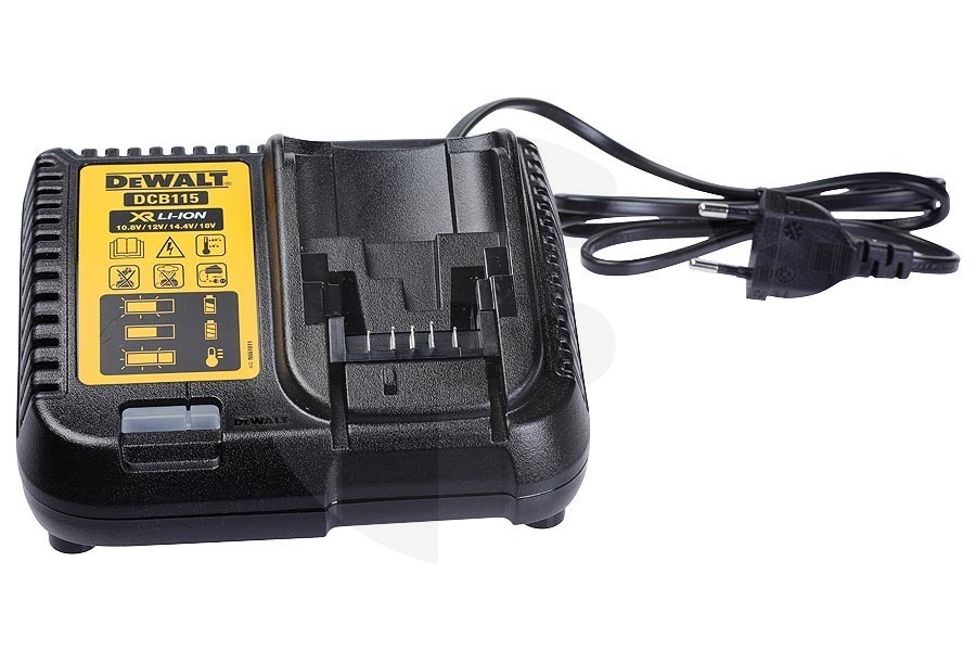 Mac Destornillador eléctrico Cargador de batería DeWALT para herramientas eléctricas N450536 apto para entre otros DCF830, DCN695, DCD936