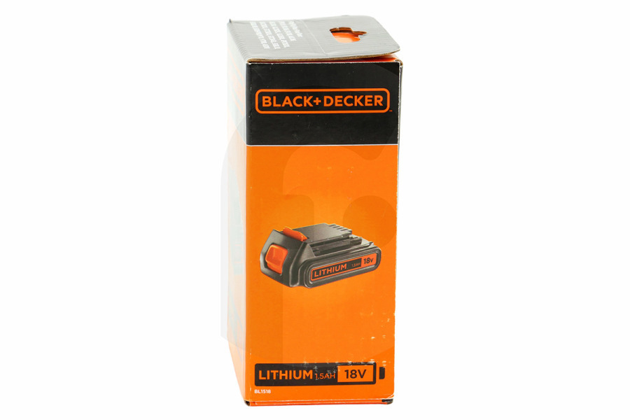 Black & Decker Taladro Inalámbrico Black & Decker Paquete de baterías de 18 V - 1,5 Ah - 27 Wh para herramientas eléctricas NA011189