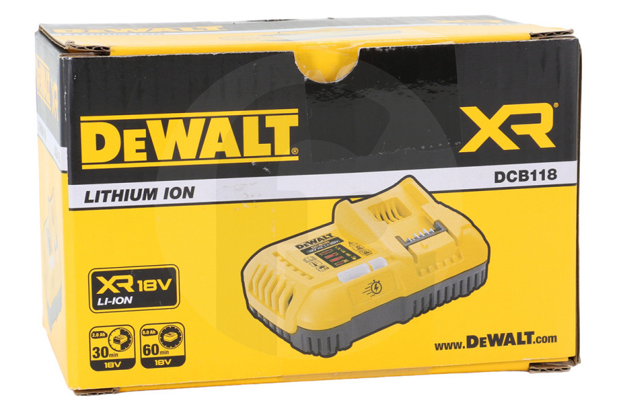 Dewalt Amoladora angular Cargador rápido Dewalt DCB118 N473860 Herramientas eléctricas