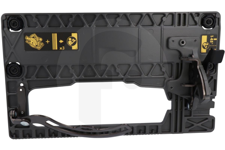Dewalt Tischkreissäge DeWALT Grundplatte komplett für Kreissäge/Säge/Sägetisch N472354