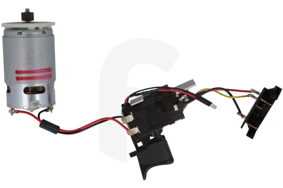 Dewalt DeWALT Taladro Motor y interruptor para taladro inalámbrico/taladro N382749 apto para entre otros DCD710, CL3.P10J