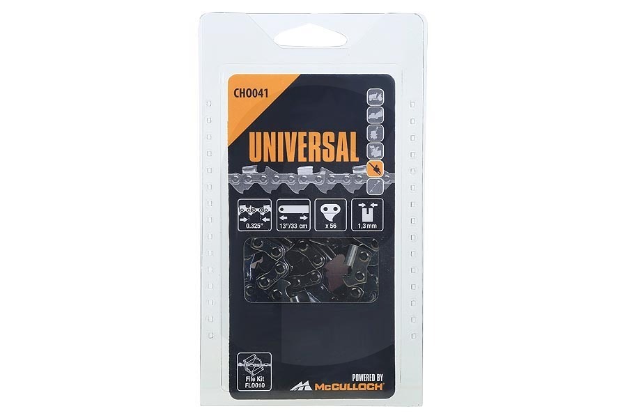 Universal 7391736015486 McCulloch catena universale 13 pollici/33cm con 56 maglie motosega CHO041 adatto a tra cui Echo, Homelite, Shindaiwa, Stiga