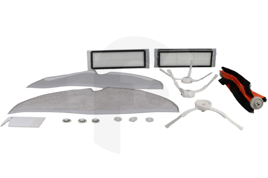 Xiaomi Robot aspirapolvere Set di ricambio 10 pezzi per robot aspirapolvere Roborock Xiaomi S0903 adatto a tra cui Serie E2, E3