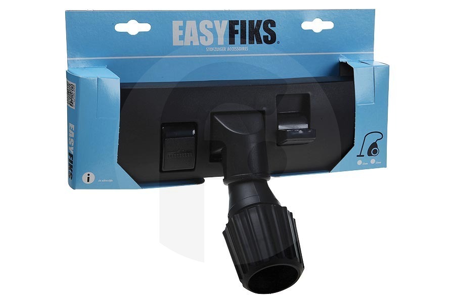 Easyfiks  Spazzola combinata Aspirapolvere adatto per AEG, Nilfisk, Siemens ø 30 - 37 mm Supervifice dura o morbida SM1096