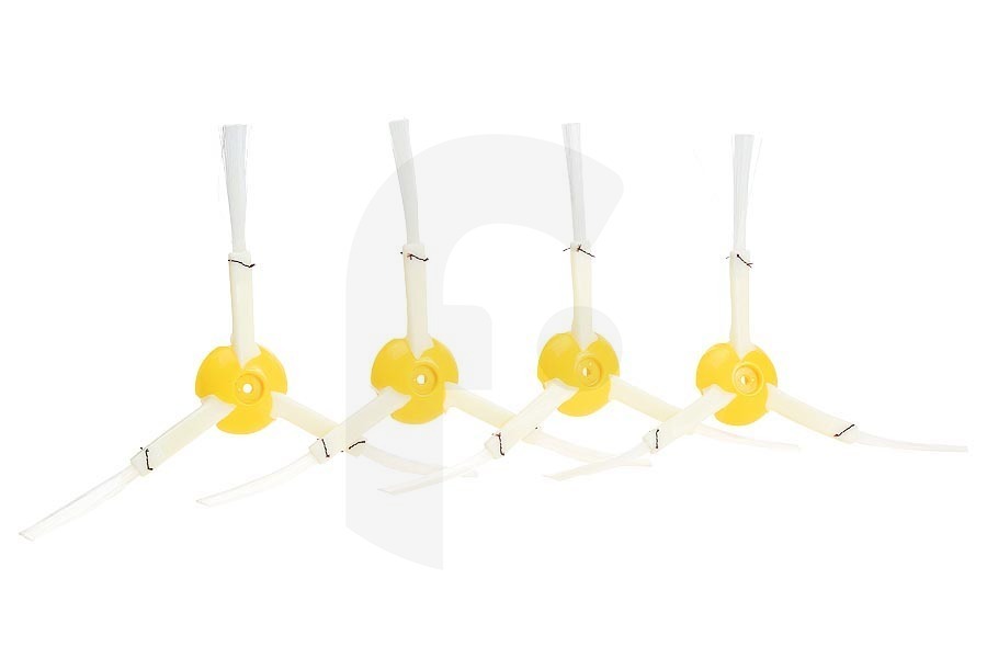 Alternatief Aspiradora iRobot Roomba cepillos laterales, 4 piezas robot aspirador 10IR13, 10-IR-13 apto para entre otros Roomba 800, 870, 880