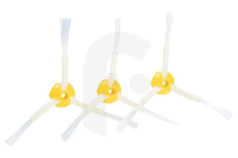 Alternatief 0047128 Aspiradora iRobot Roomba cepillos laterales, 3 piezas robot aspirador 10IR03, 10-IR-03 apto para entre otros Roomba serie 500