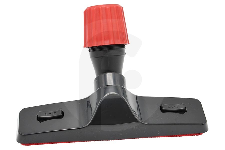 Universeel Aspiradora Boquilla de succión universal (cepillo de aspiradora, cepillo de suelo, boca de aspiración) para pelos y pelusas de perros y gatos negro rojo aspiradora 1000213 apto para entre otros Con conexión giratoria