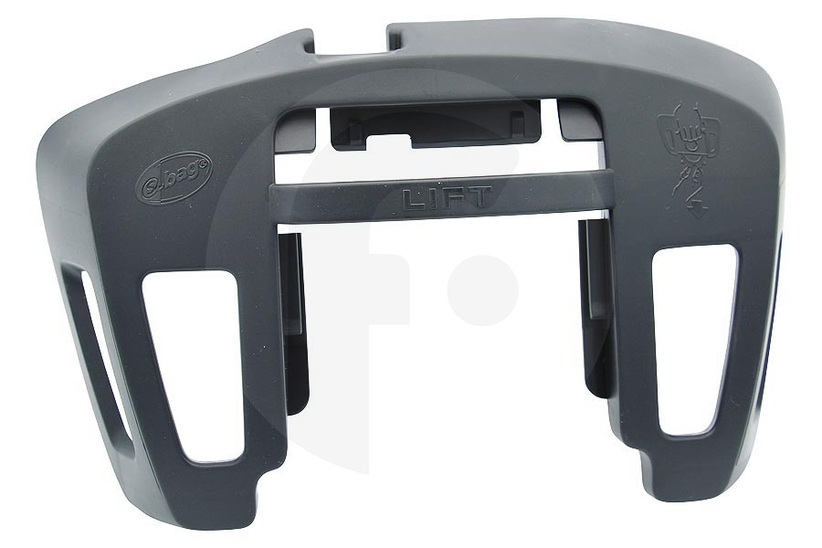 Zanussi 140144927013 Aspiradora Soporte para bolsa de aspiradora (soporte de bolsa para el polvo) gris para AEG, Electrolux y otros aspiradora 8087774017 apto para entre otros VX62RR, VX61IWA