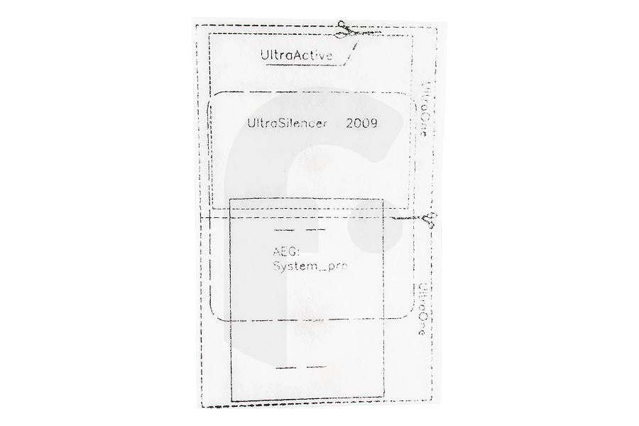 AEG Aspirapolvere Filtro motore (filtro) 2 pz. per AEG, Electrolux e altri aspirapolvere 9001669333