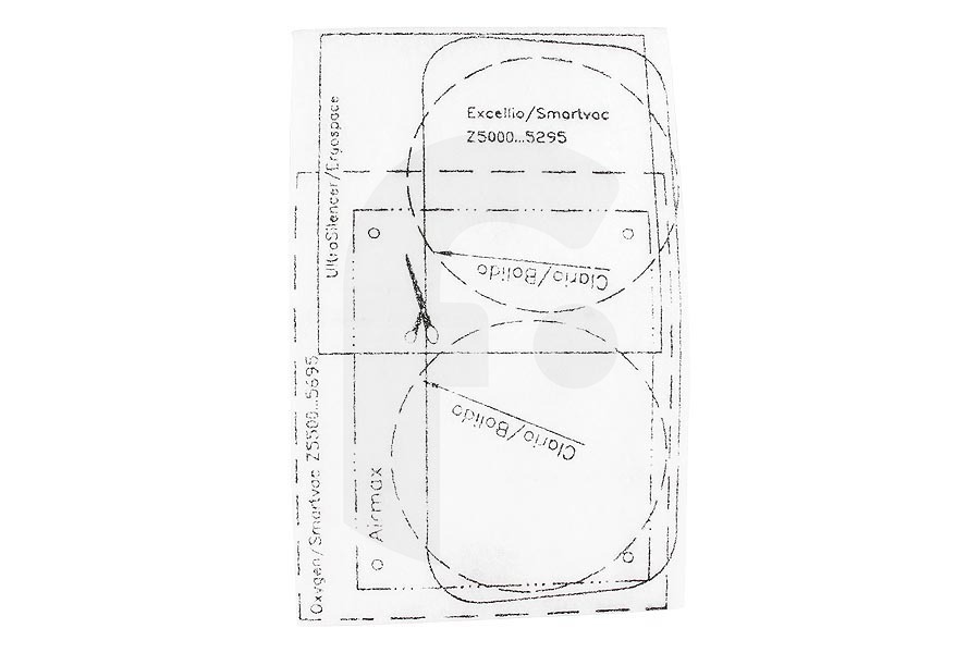 AEG Aspirapolvere Filtro motore (filtro) 2 pz. per AEG, Electrolux e altri aspirapolvere 9001669333