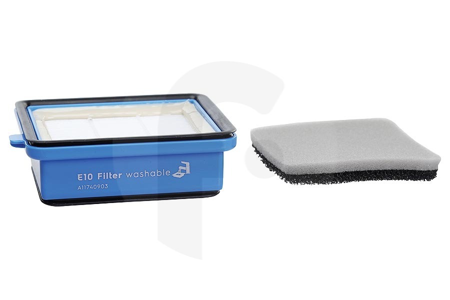 AEG Aspirapolvere Kit filtro set da 2 per AEG, Electrolux e altri aspirapolvere senza fili 9009232753, ASKW1