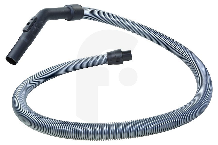 AEG Aspiradora Manguera de aspiradora (tubo flexible) completa ⌀ 32mm con empuñadura de pistola (mango) y pieza de conexión (prensaestopas) gris negro aspiradora 1096431000 apto para entre otros VAMPYR LEMON, POWER STAR, Vampyr 4106, CE4106