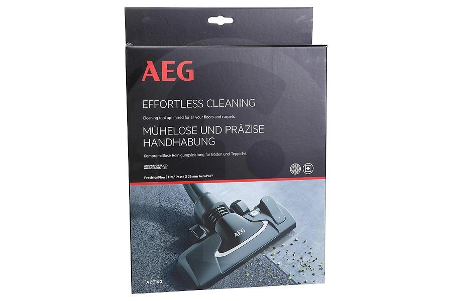 AEG Aspirapolvere Bocchetta di aspirazione combinata (spazzola combinata) ø 38 mm per AEG, Electrolux e altri aspirapolvere AZE140, 9001690701