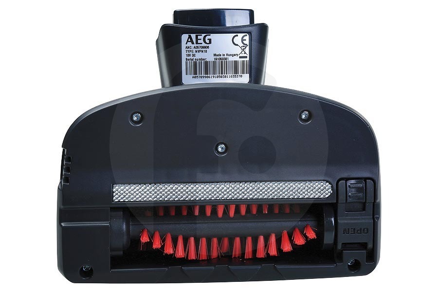 AEG Aspirapolvere Spazzola turbo manuale (bocchetta turbo, spazzola elettrica, ugello motorizzato) per aspirapolvere portatile nero per, tra gli altri AEG aspirapolvere 9009230625