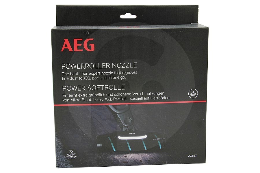 AEG Aspirapolvere Turbo spazzola (bocchetta turbo, spazzola elettrica) Powerroller incl. LED per AEG, Electrolux e altri aspirapolvere senza fili 9009232142, AZE137
