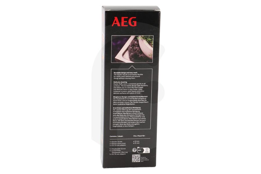 AEG  Spazzola antipolvere (spazzola) pieghevole ø 32-35mm per AEG, Electrolux e altri aspirapolvere senza fili 9009233579, AZE144