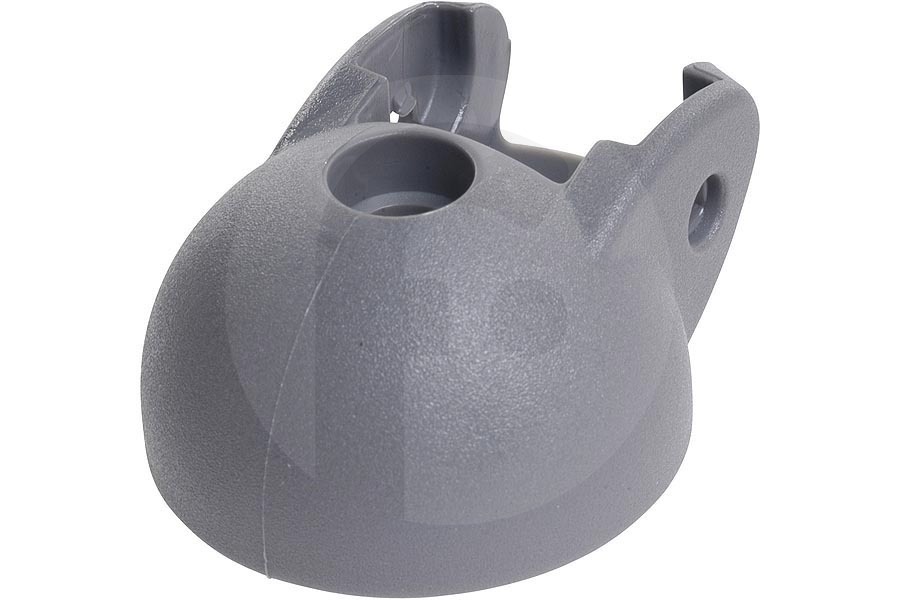 Miostar Aspiradora Soporte de rueda giratoria, gris 45x56x25mm aspiradora 1096042039 apto para entre otros TITAN 7010, MM170, AVQ2100