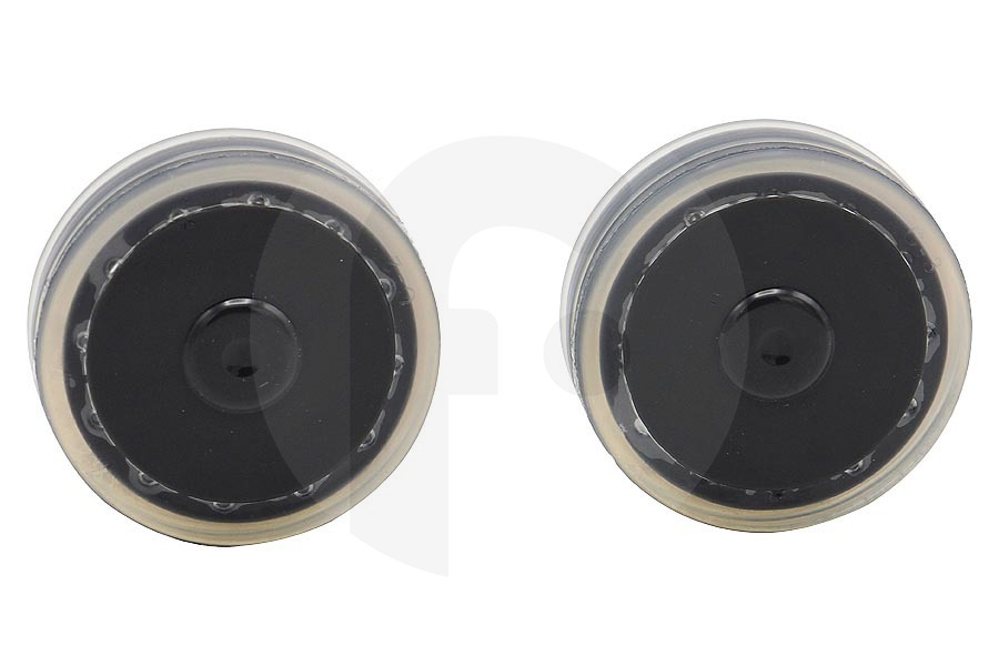 Aeg electrolux Aspiradora Rueda trasera grande del cepillo de aspiración 2 piezas para AEG, Electrolux y otros aspiradora inalámbrica 4055478525 apto para entre otros AG3013, CX735WR, ZB3212