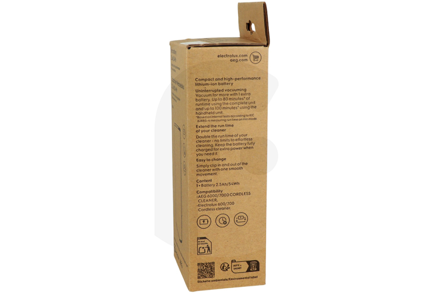 AEG Staubsauger AEG Akku Batterie 21,6V für Staubsauger ZE186, 9009237687