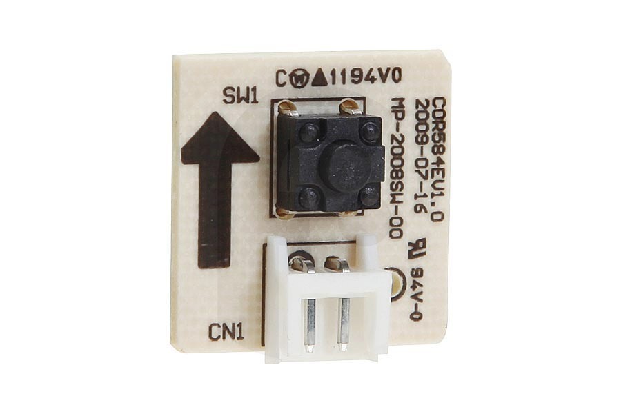Zanussi Aspiradora Interruptor para aspiradora 1181968031 apto para entre otros ZUS3932, AUSG3901