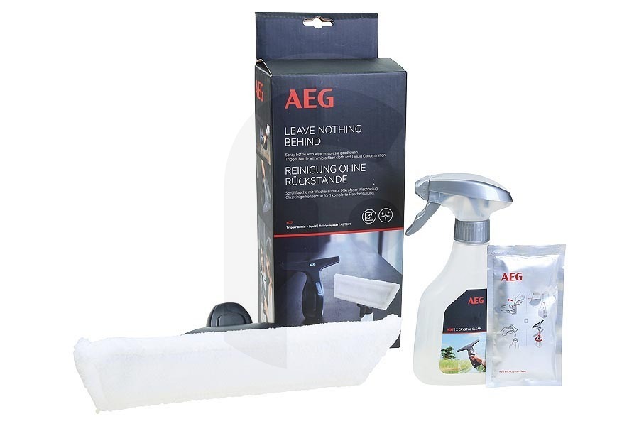 AEG Lavavetri AEG ABTB01 WX7 Trigger Bottle + Tergicristallo Crystal Clean