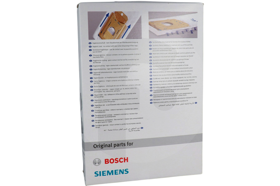 Bosch Aspirapolvere Sacchetti aspirapolvere Bosch e Siemens Tipo K  468265