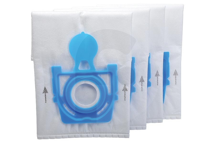 Zelmer 17004099 Aspiradora Zelmer ZVCA100B bolsas para aspiradora (bolsas para polvo) 4 piezas incl. 1 filtro aspiradora 12006466 apto para entre otros Roto, Silentwelt, Aquos