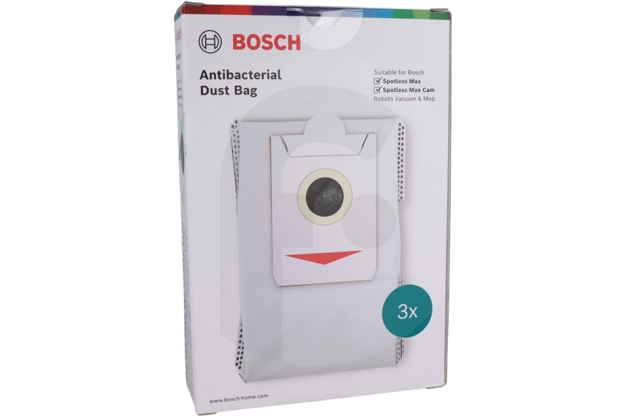 Bosch  Bosch sacchetto aspirapolvere antibatterico Spotless per aspirapolvere 17009040, BHZRDBAB