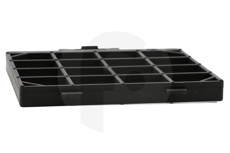 Bosch Aspirapolvere Griglia (supporto, cornice del filtro) del microfiltro (filtro di scarico) nero 98x10x117mm aspirapolvere 427225, 00427225