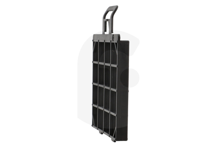 Bosch Aspirapolvere Griglia (supporto, cornice del filtro) del microfiltro (filtro di scarico) nero 98x10x117mm aspirapolvere 427225, 00427225